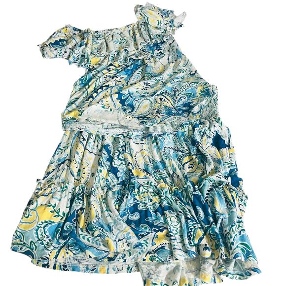 Lauren Ralph Lauren Paisley Print Off Shoulder Top Size S Small - Picture 4 of 8